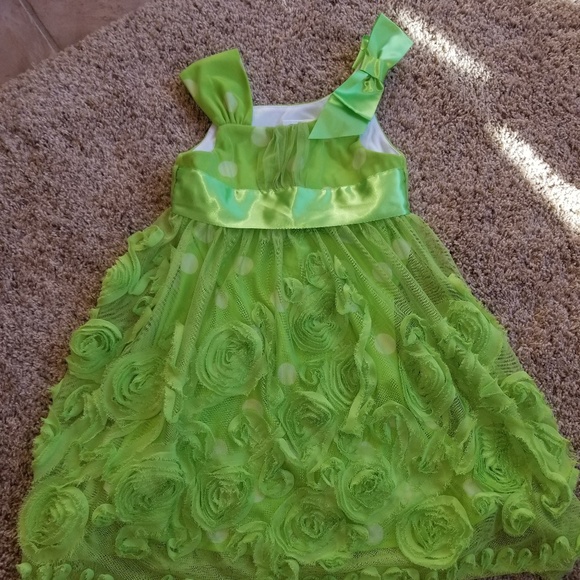 lime green dress for girls